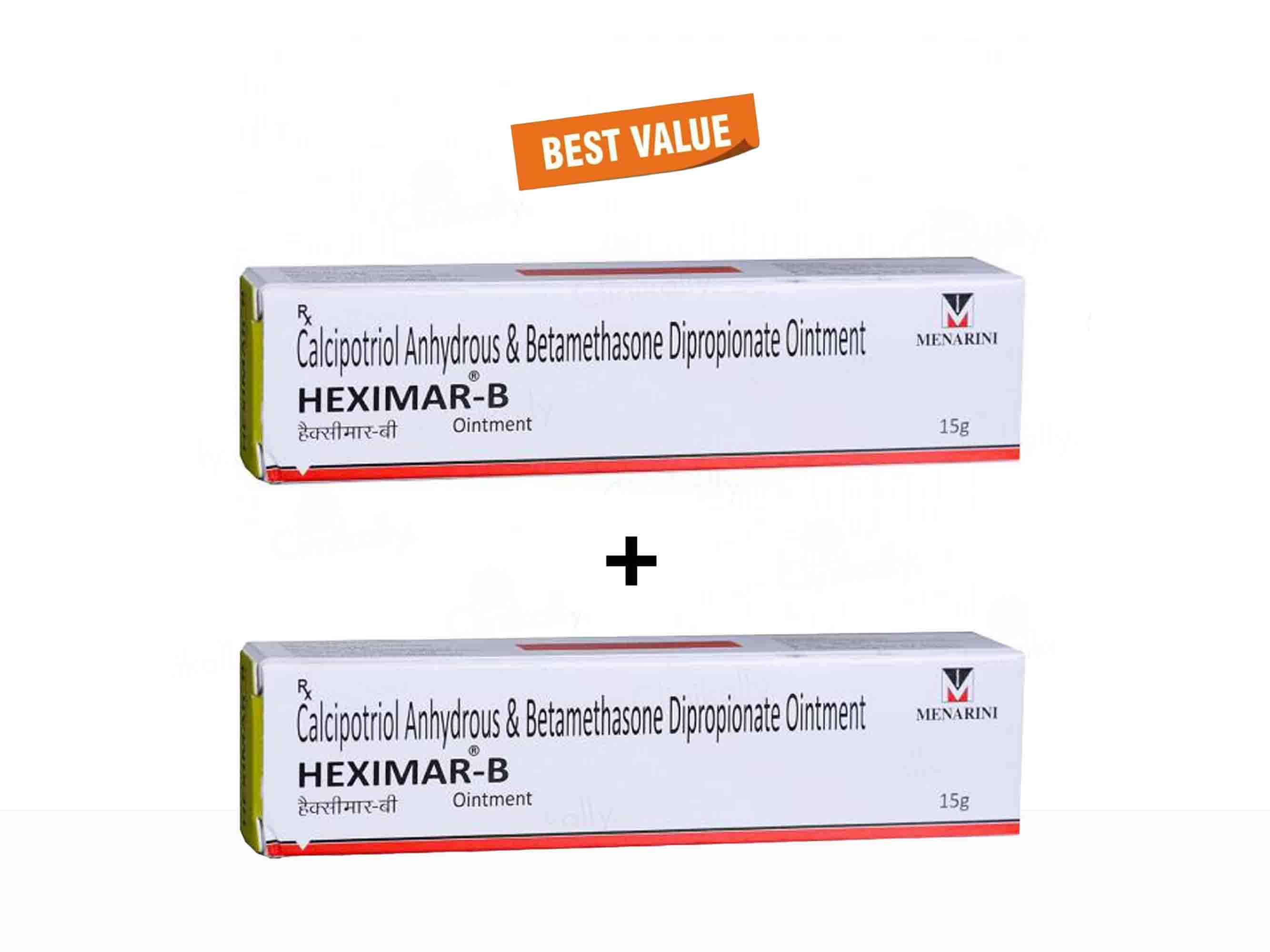 Menarini Heximar-B Ointment 2 x 15 gm