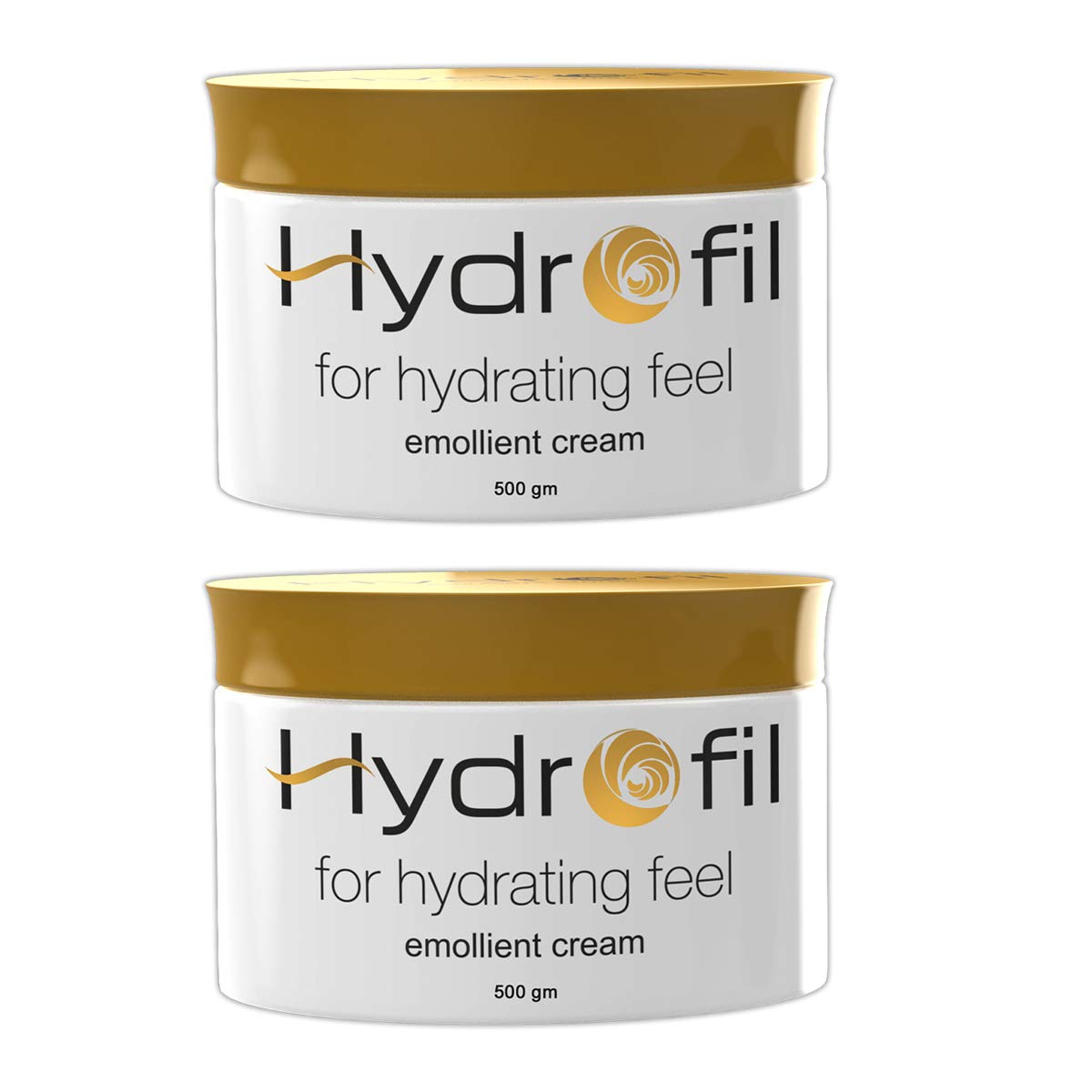 Hydrofil Emollient Cream 500Gm Pack Of 2