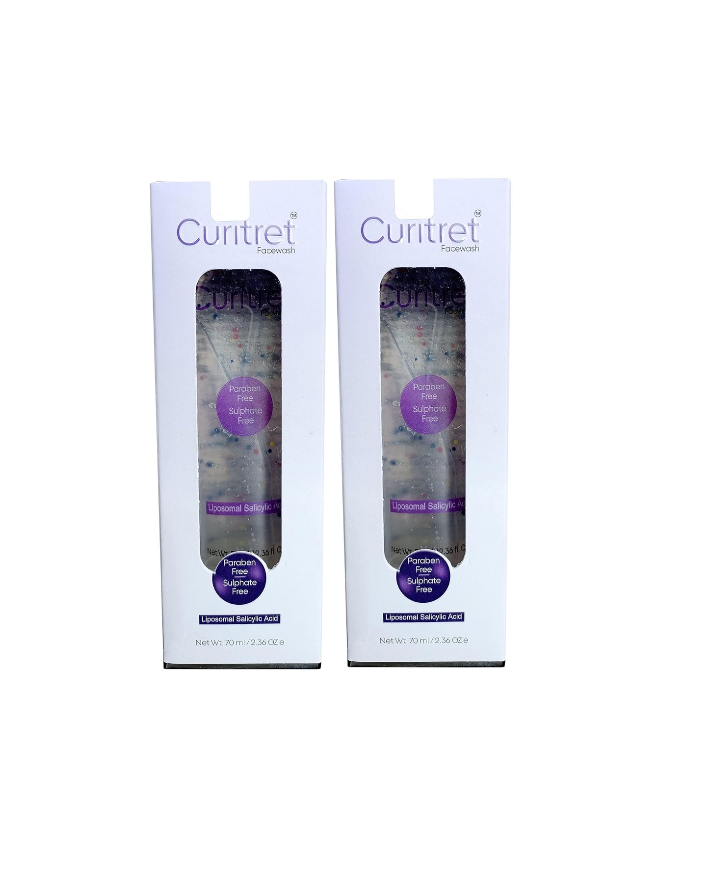 Curitret Skin rejuvenating Face Wash 70Ml Pack Of 2