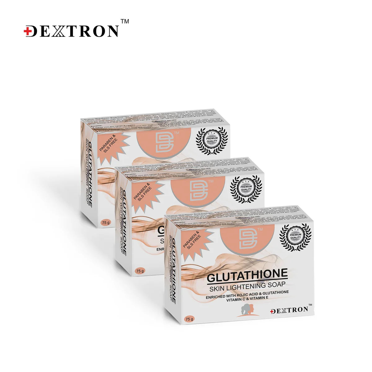 Glutathione Skin Whitening Soap 75Gm Pack Of 3