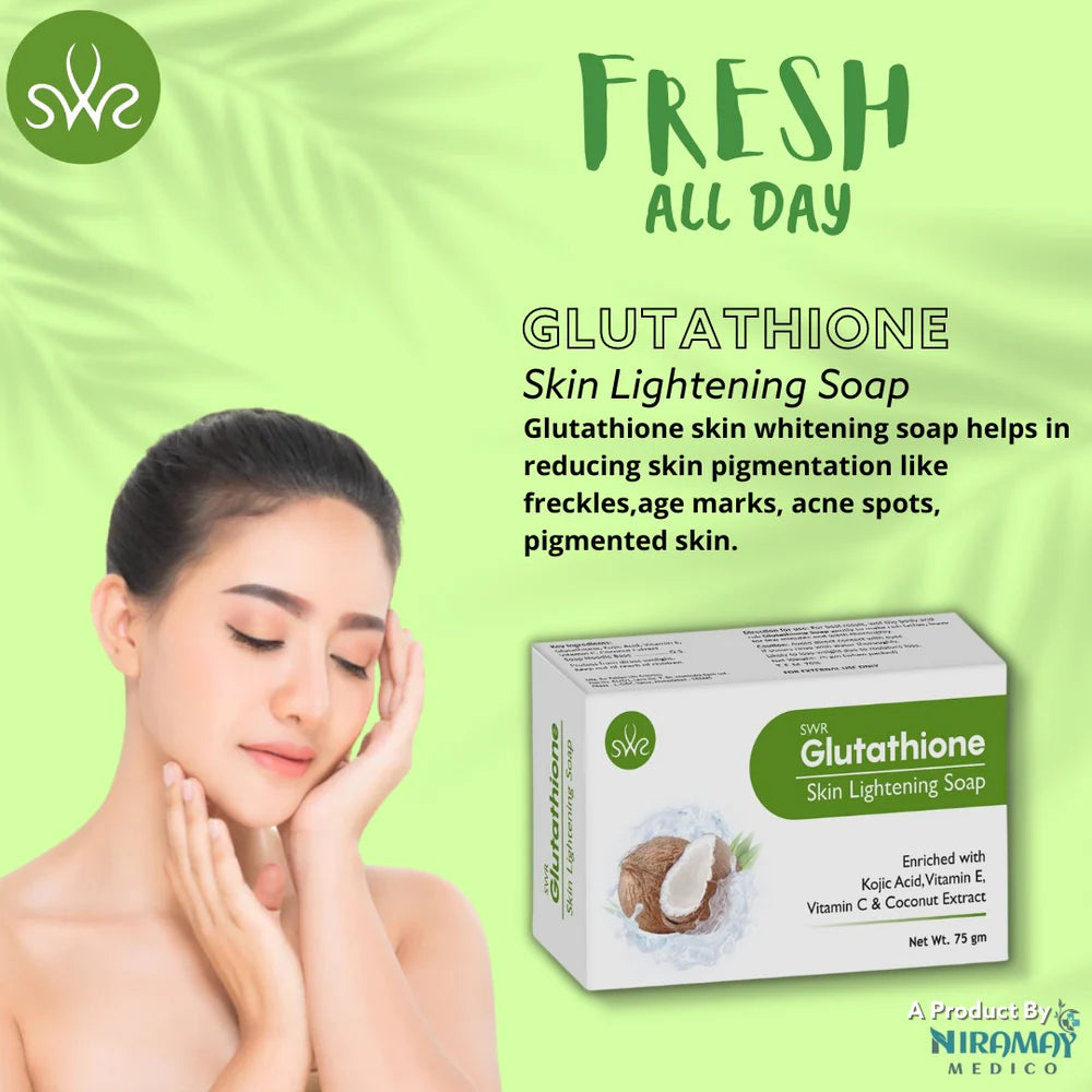 Glutathione Skin Lightening Soap Coconut 75Gm