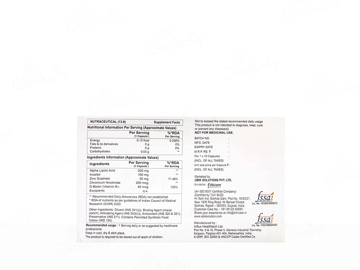 Cuticans Capsule (3 x 10 Capsules)