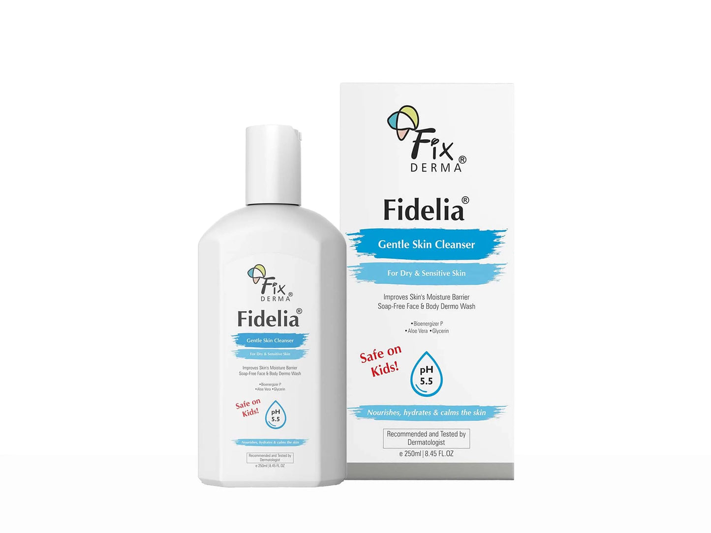Fixderma Fidelia Gentle Skin Cleanser 250Ml