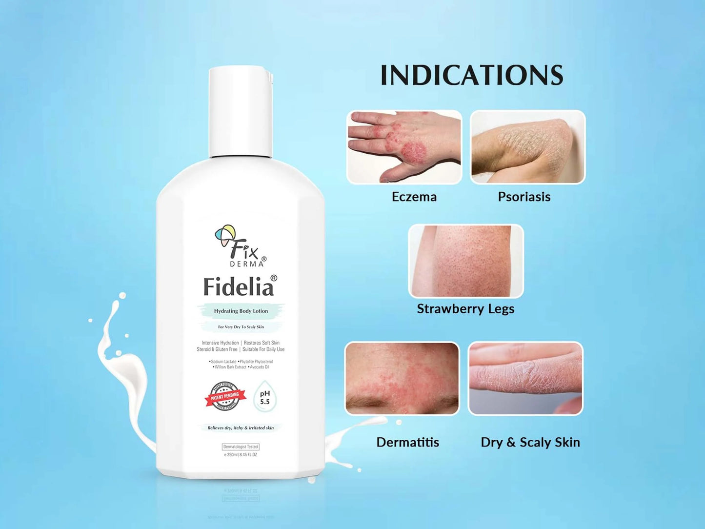 Fixderma Fidelia Hydrating Body Lotion 250Ml