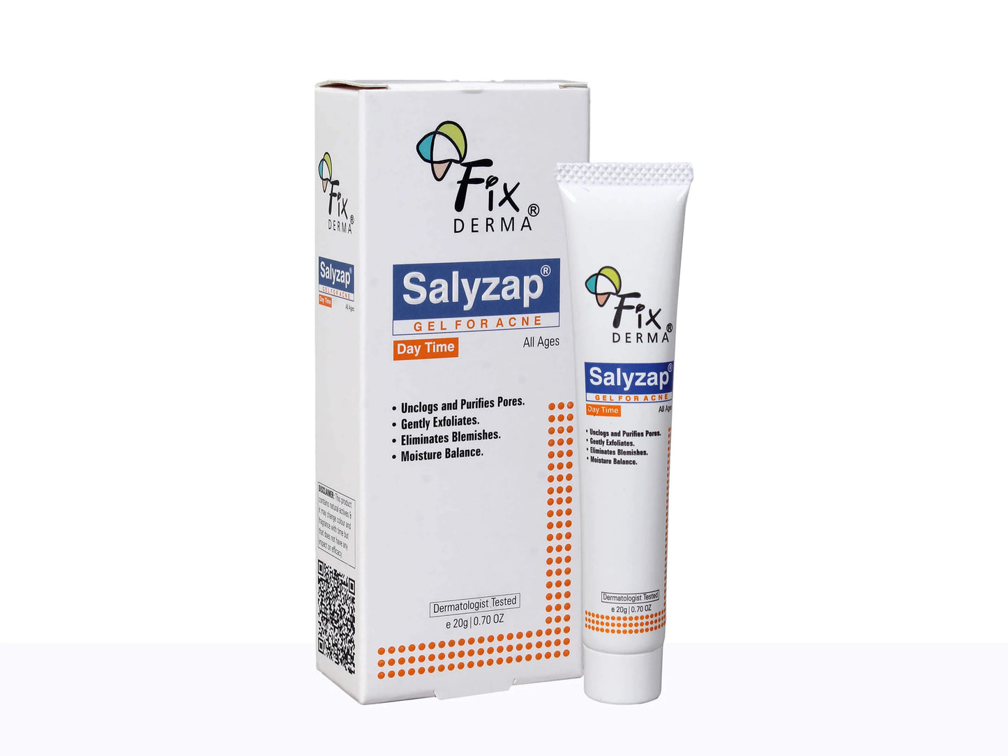 Fixderma Salyzap Gel For Acne Day Time 20Gm Pack Of 2