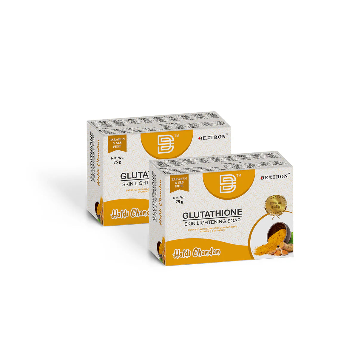 Glutathione Skin Lightening Soap Haldi Chandan 75gm