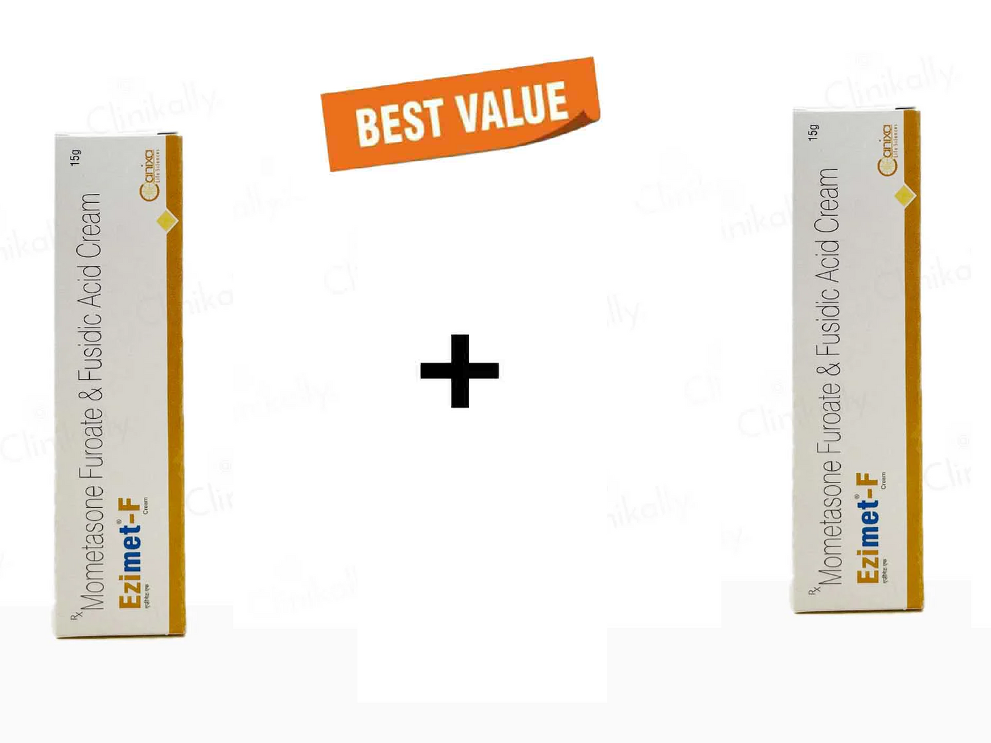 Ezimet F Cream 15Gm Pack Of 2