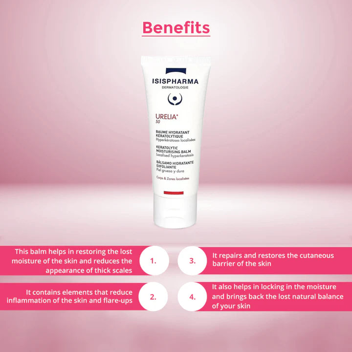 Urelia 50 Keratolytic Moisturising Balm 40ml