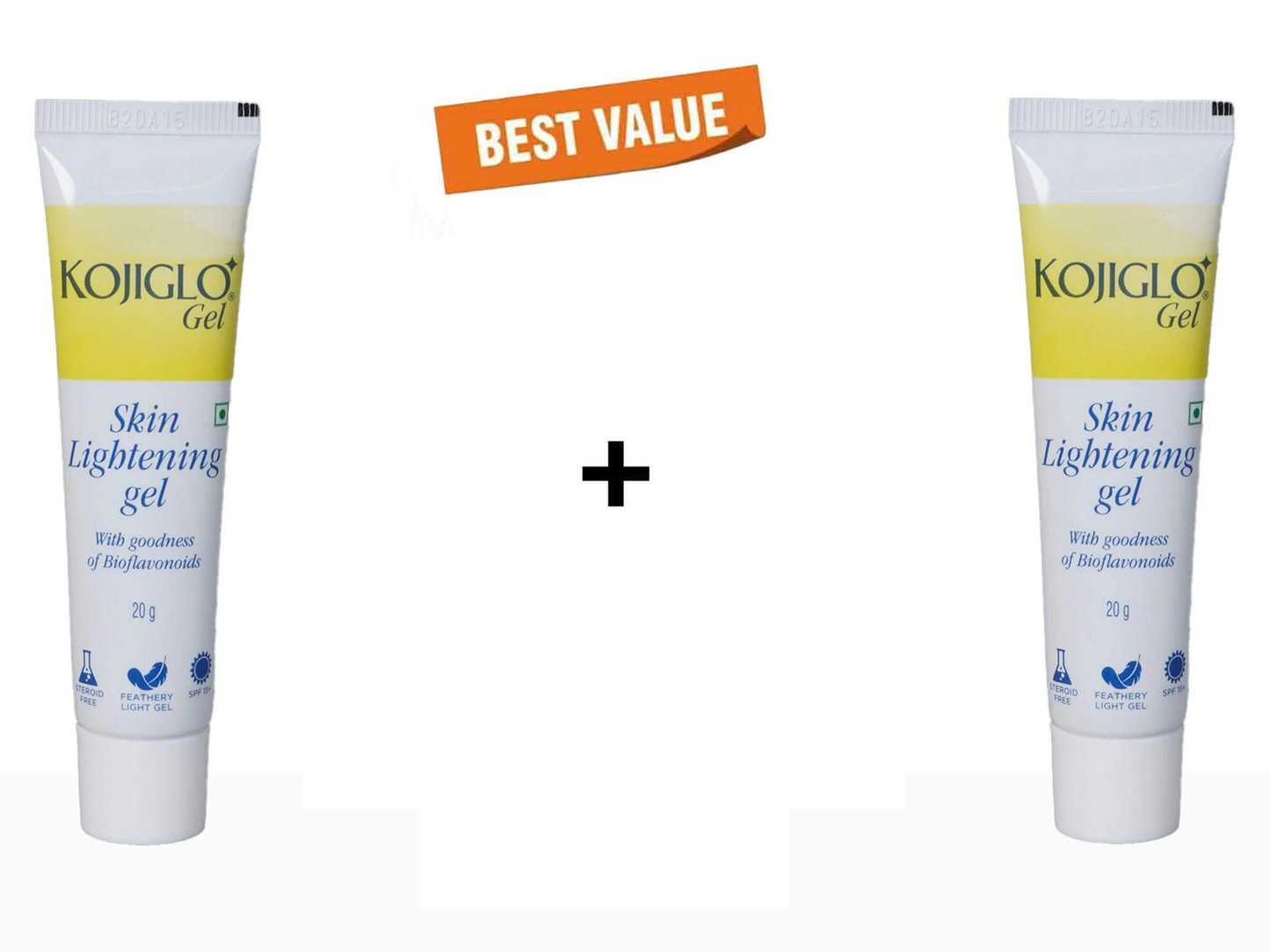 Kojiglo Skin Lightening Gel 20Gm Pack Of 2