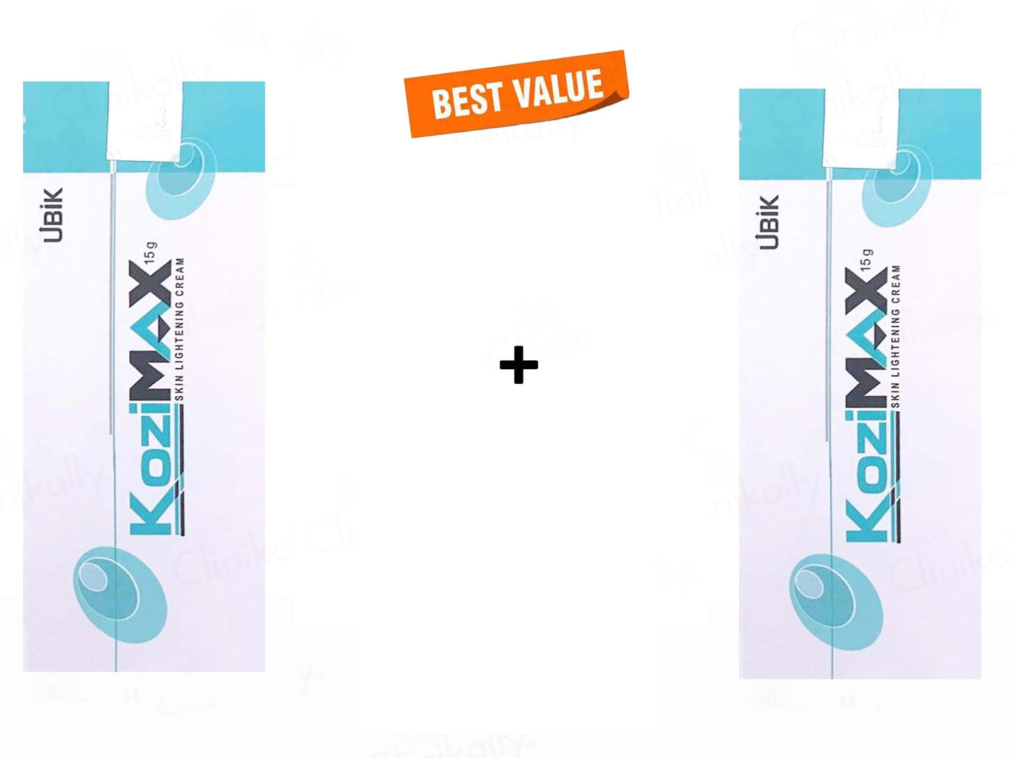 Kozimax Skin Lightening Cream 15Gm Pack OF 2