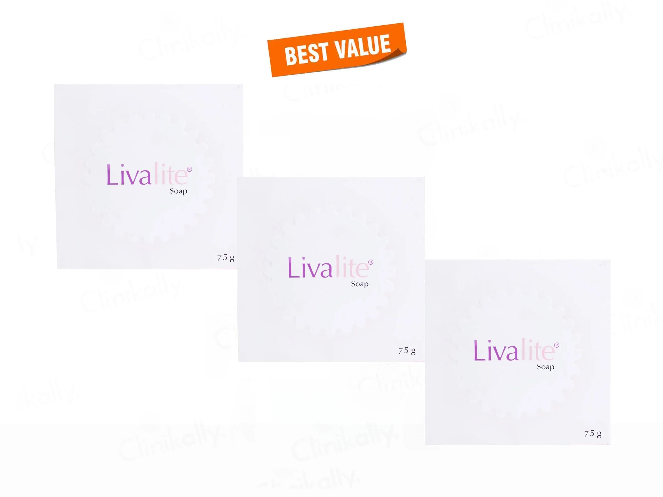 Livalite Skin Lightening & Moisturizing Soap 75Gm (Pack Of 3)