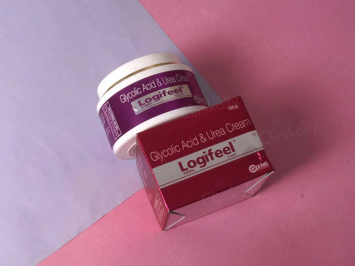 Logifeel Glycolic Acid & Urea Cream 100Gm