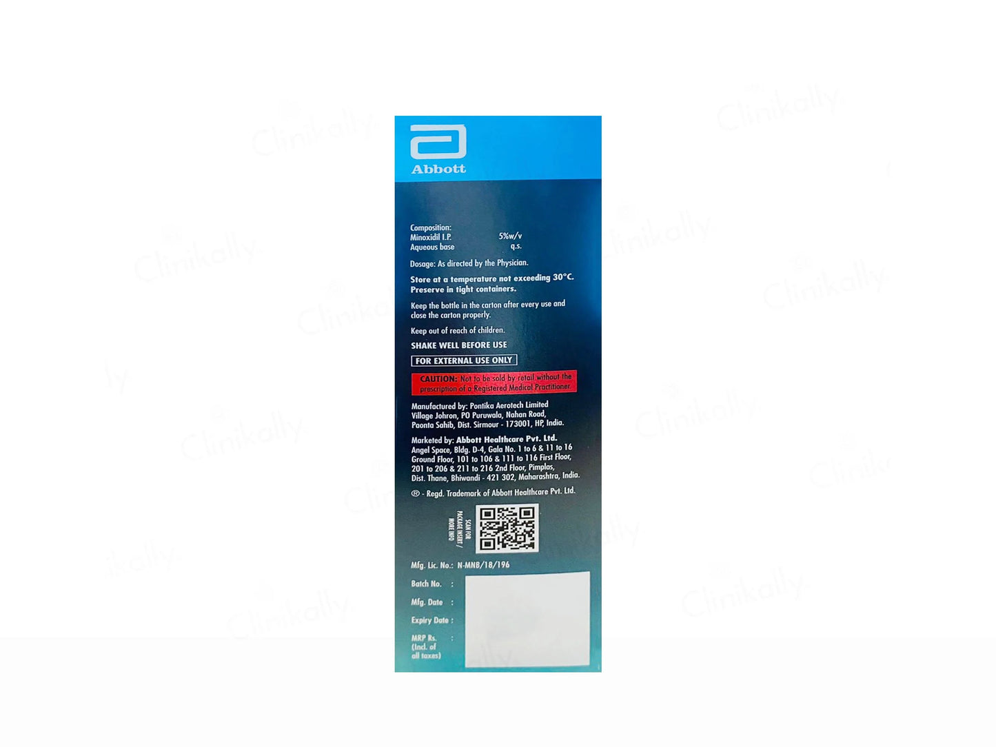Minichek Ultra 5 Topical Solution 60Ml