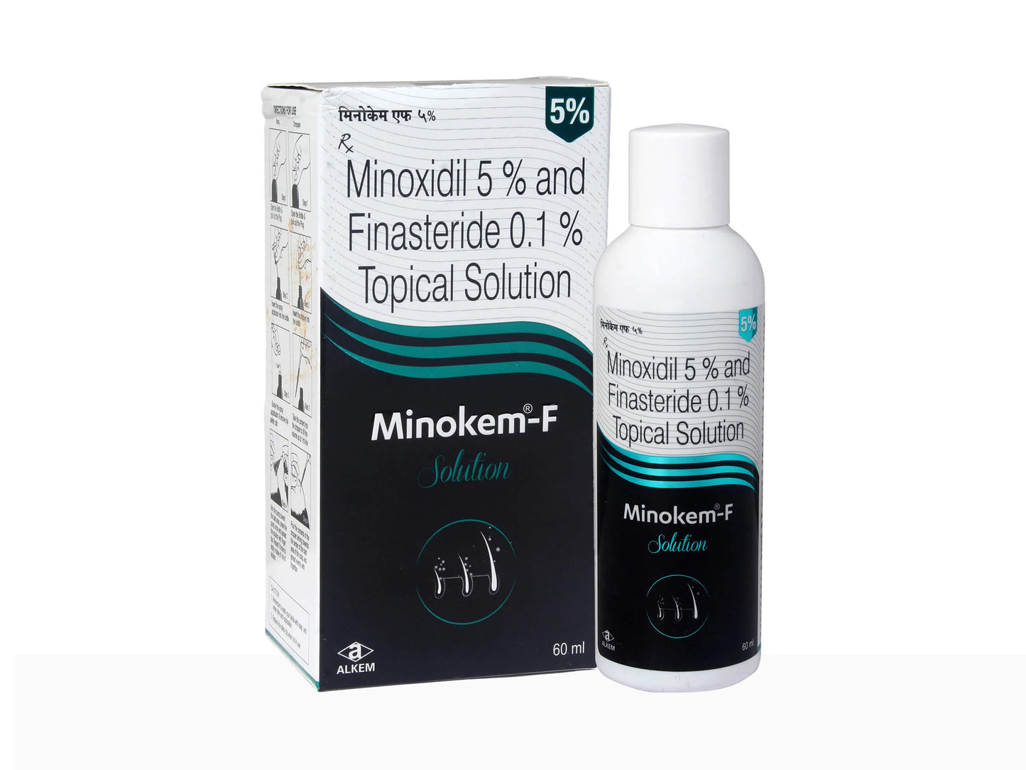 Minokem-F 5 Solution 60Ml Pack Of 2