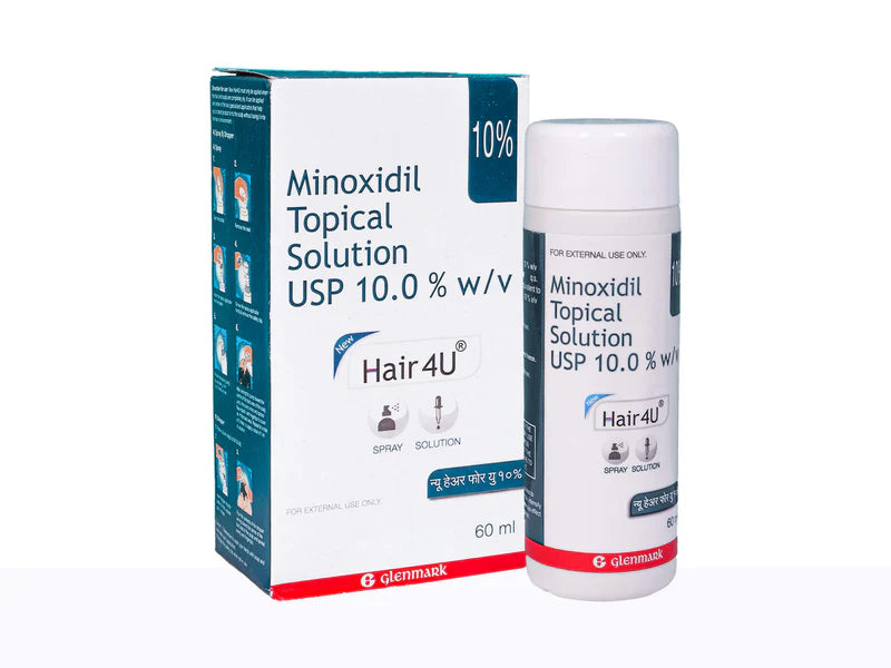 Glenmark Hair4u 10 Solution 60ml