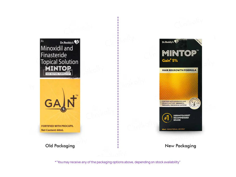 Mintop Gain 5 Hair Regrowth Formula 60Ml