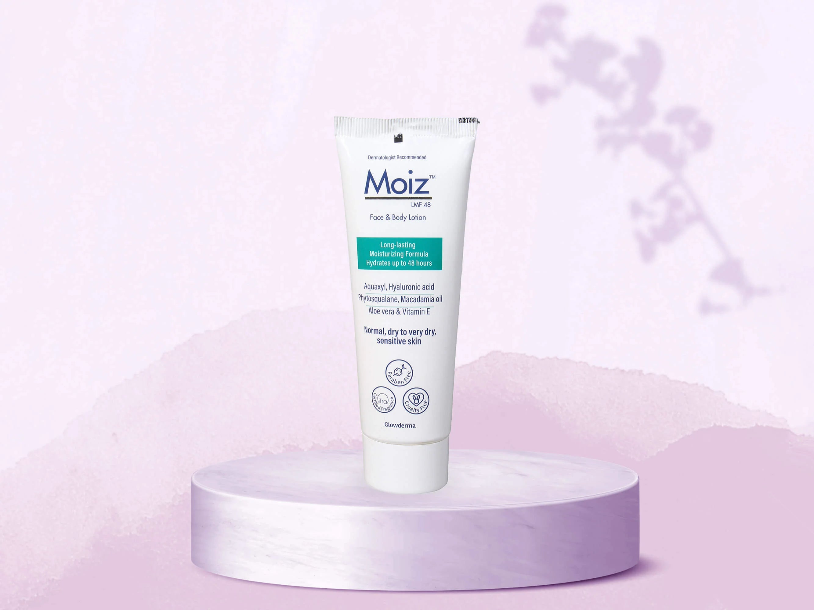 Glowderma Moiz LMF 48 Face & Body Lotion 75Ml Pack 2