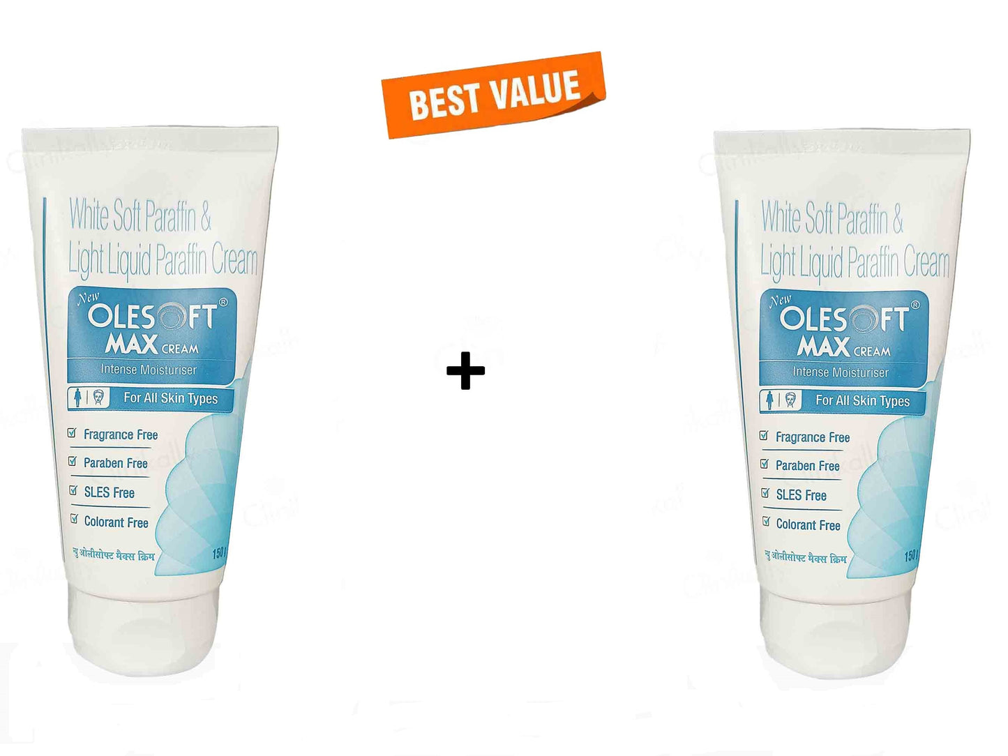 Olesoft Max Cream Intense Moisturiser 150gm Pack Of 2