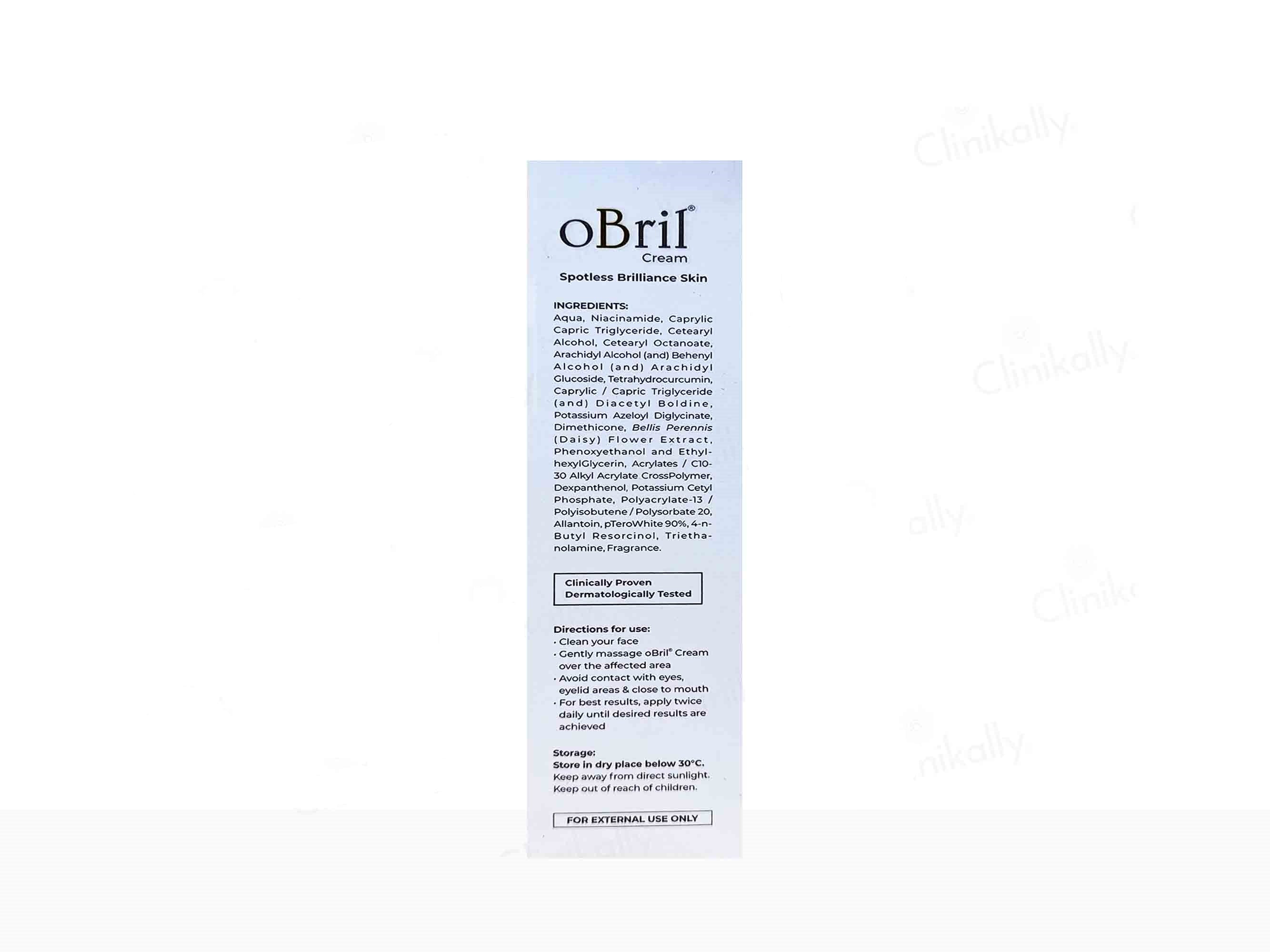 OBril Spotless Brilliance Skin Cream 20Gm
