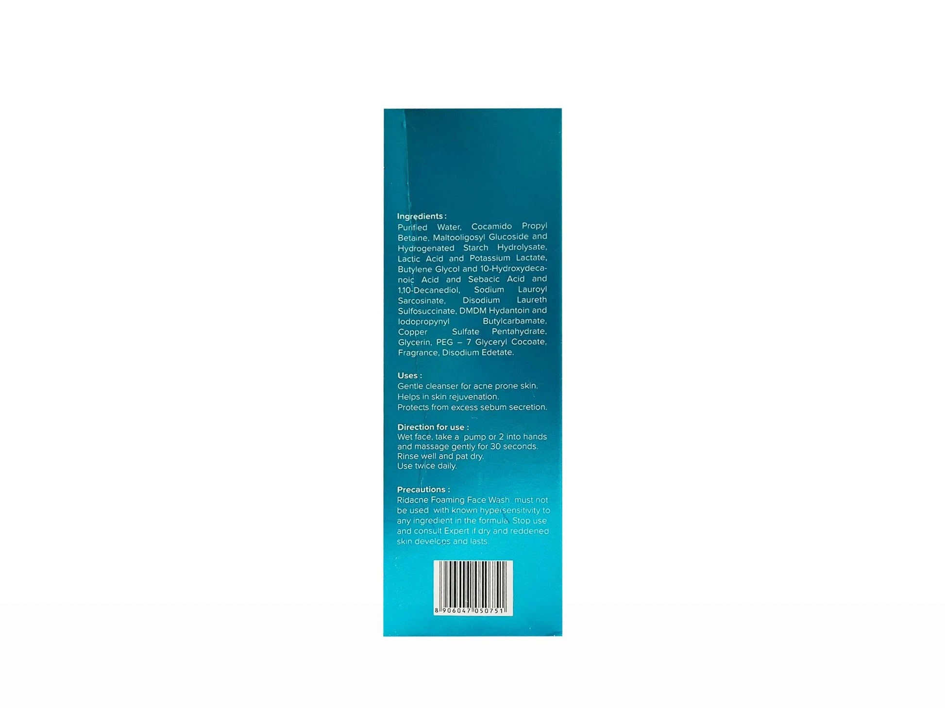 Ridacne Foaming Face Wash 100Ml