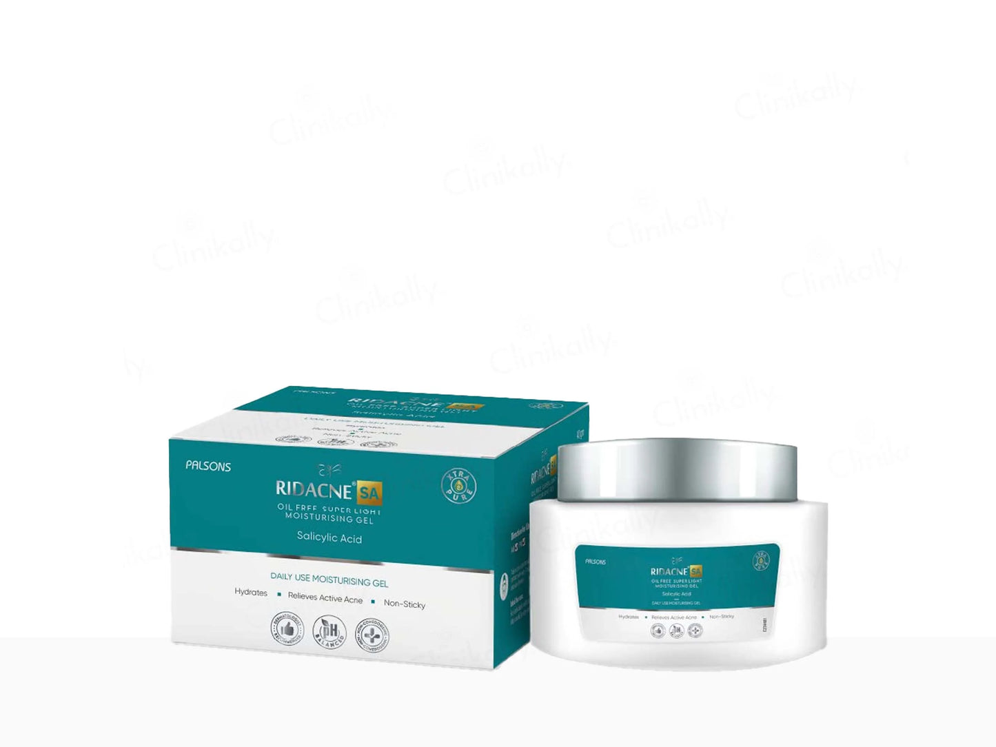 Ridacne SA Oil Free Super Light Moisturising Gel 40Gm Pack Of 2