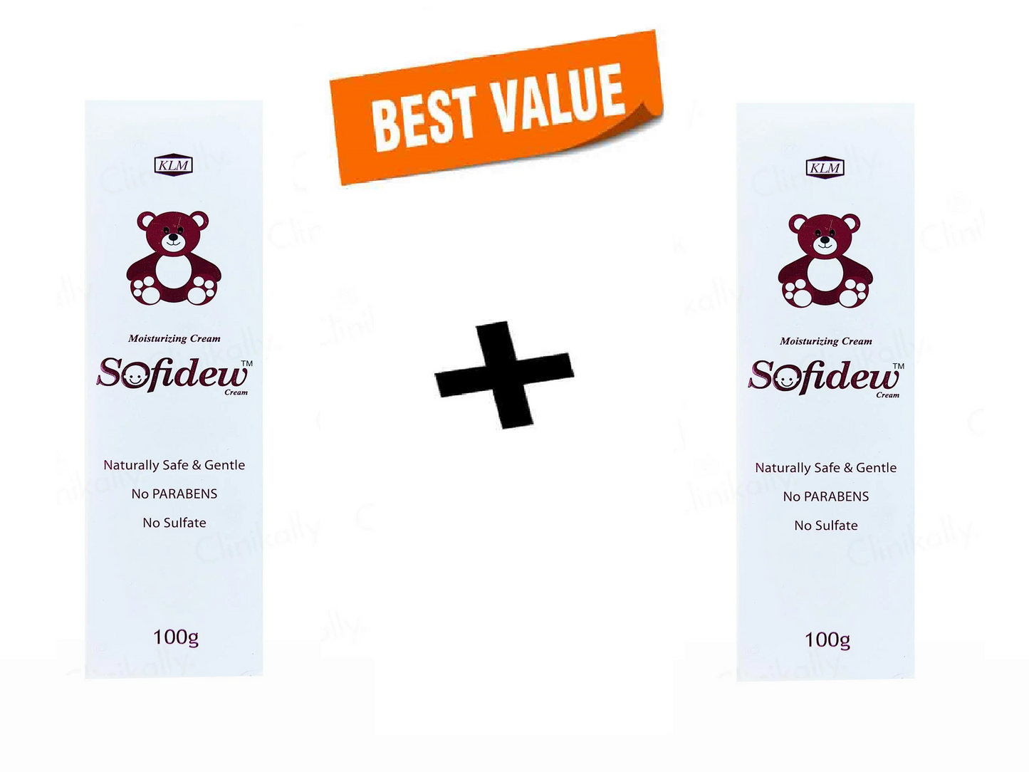 Sofidew Moisturizing Cream 100Gm Pack Of 2