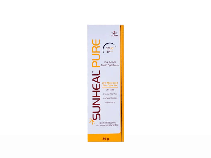 Sunheal Pure Zinc Oxide Sunscreen Gel 30Gm