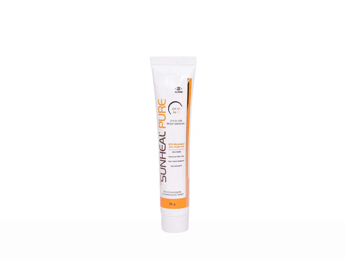 Sunheal Pure Zinc Oxide Sunscreen Gel 30Gm