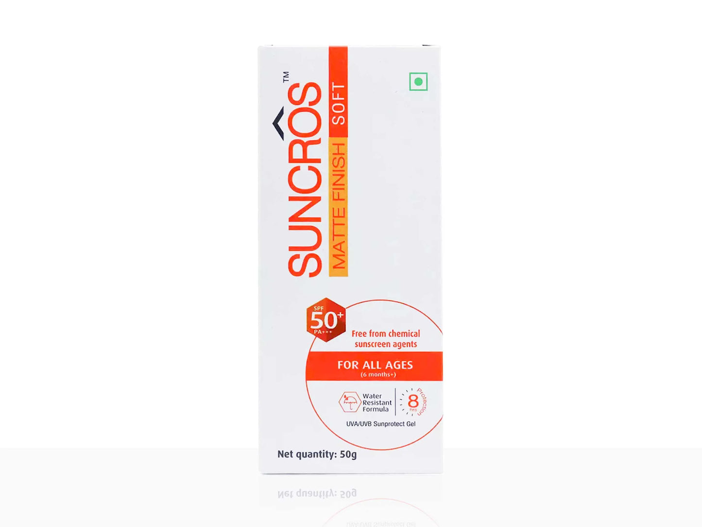 Suncros Matte Finish Soft SPF 50+++ 50GM