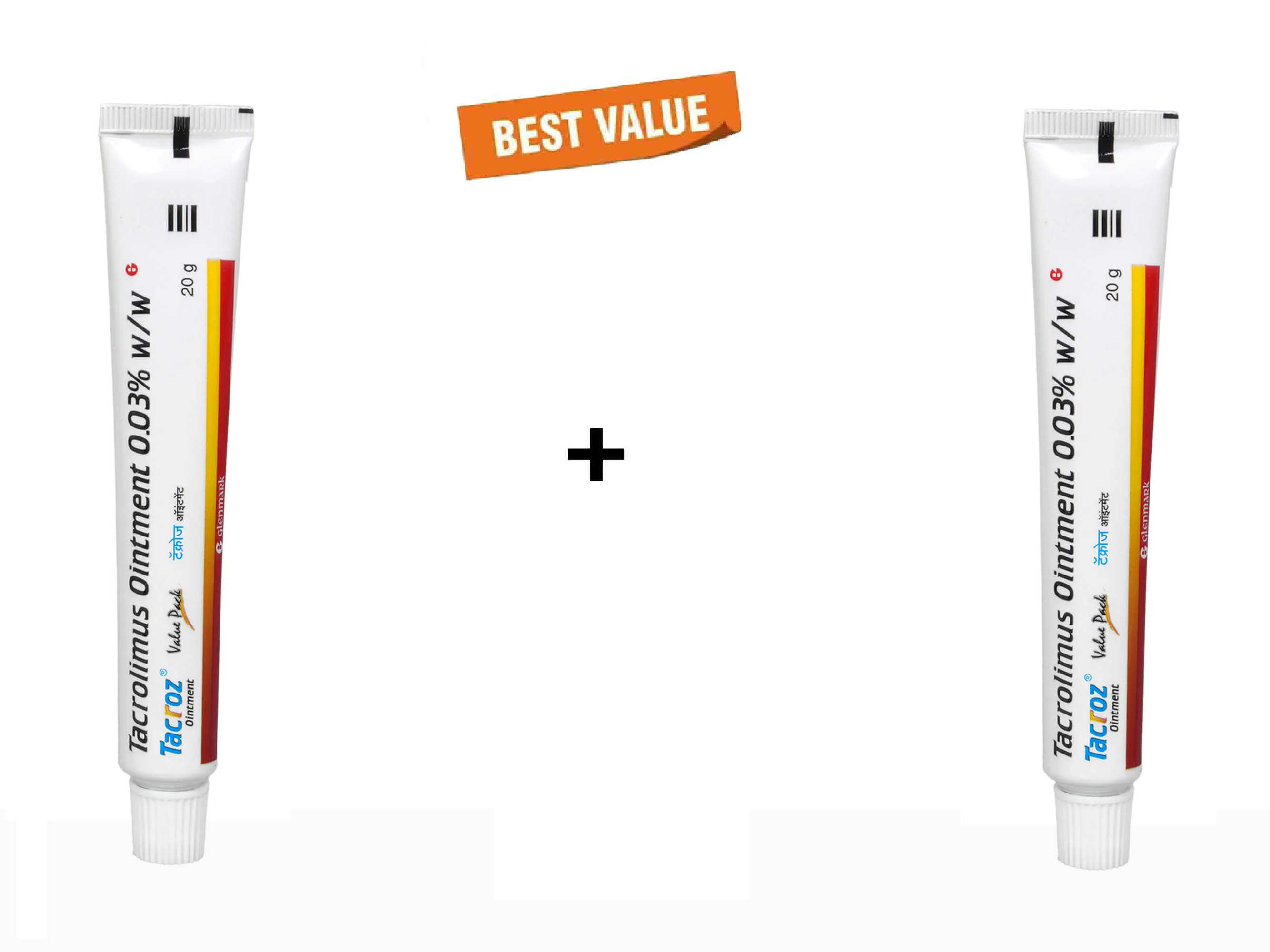 Tacroz 0.03% Ointment 20Gm Pack of 2