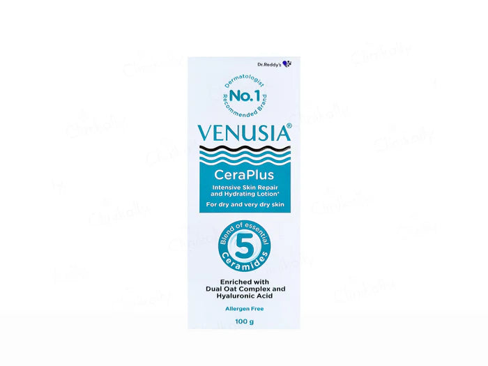 Dr. Reddy Venusia CeraPlus Intensive Skin Repair and Hydrating Lotion 100g (Pack Of 2)