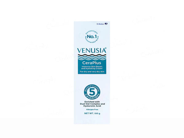 Dr. Reddy Venusia CeraPlus Intensive Skin Repair and Hydrating Cream 100g