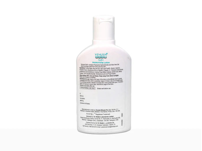 Dr. Reddy Venusia Soft+ Moisturizing Lotion 100ml (Pack Of 2)