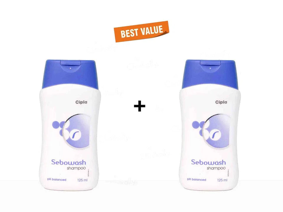 Cipla Sebowash Shampoo 100ML (Pack Of 2)