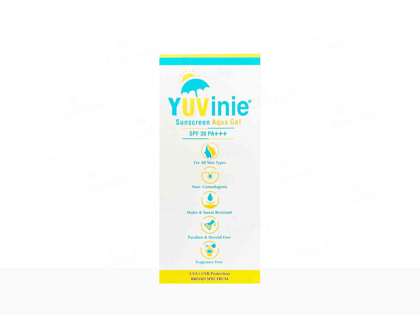 Yuvinie Sunscreen Aqua Gel 50Gm Pack 2