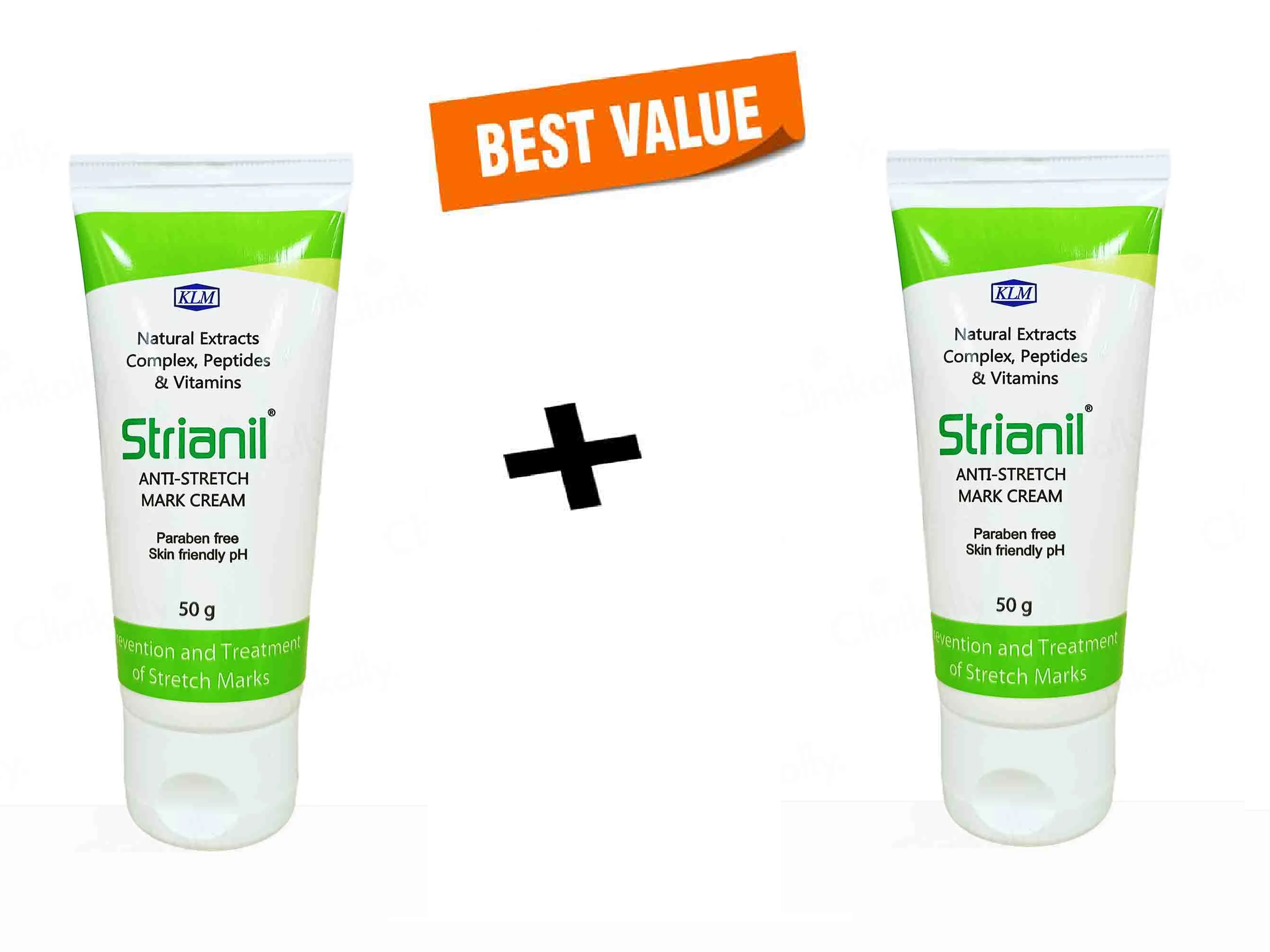 Strianil Anti-Stretch Mark Cream 2 x 50 gm