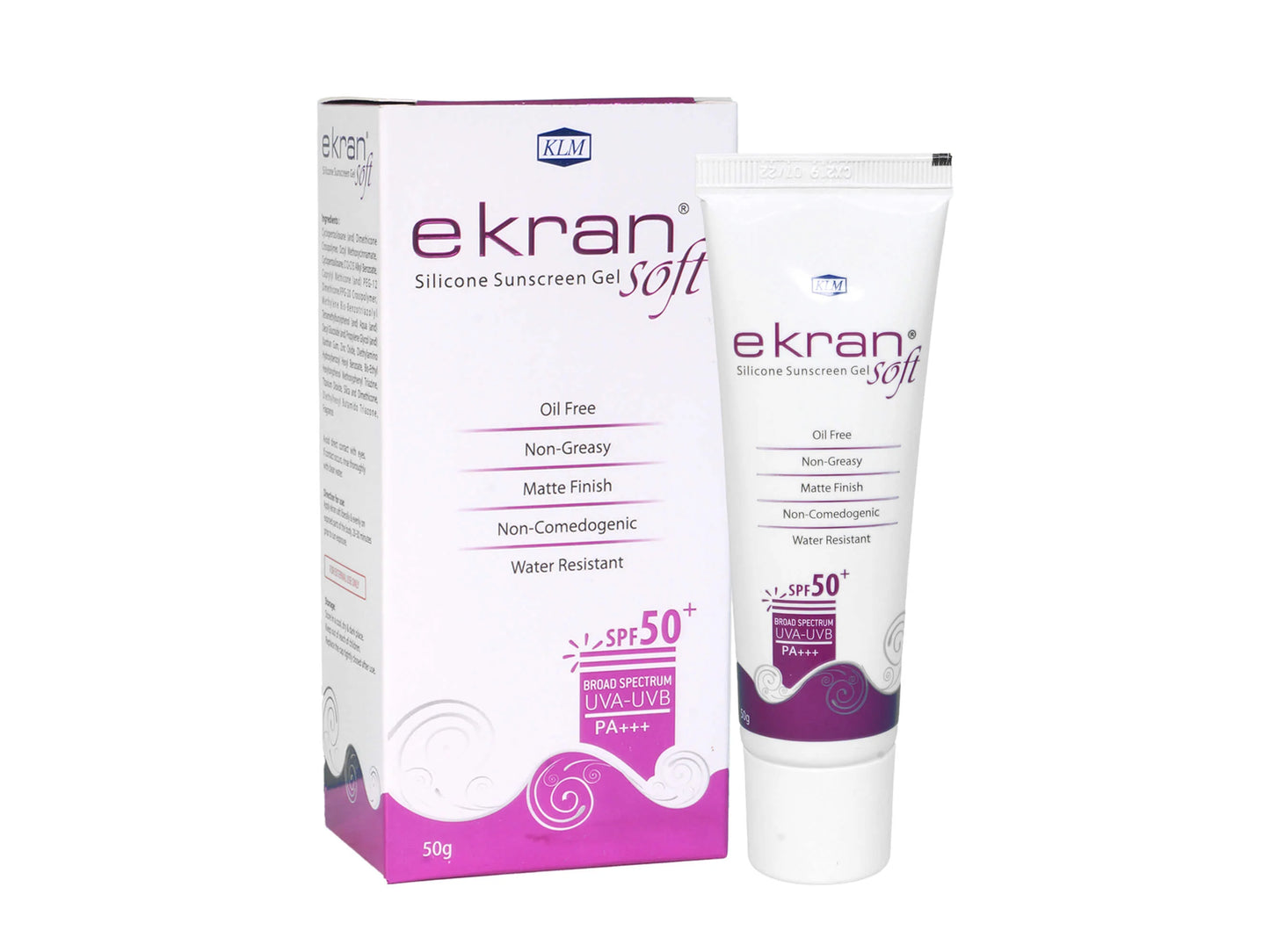 Ekran Soft Silicone Sunscreen Gel 50Gm SPF 50 Pack 2
