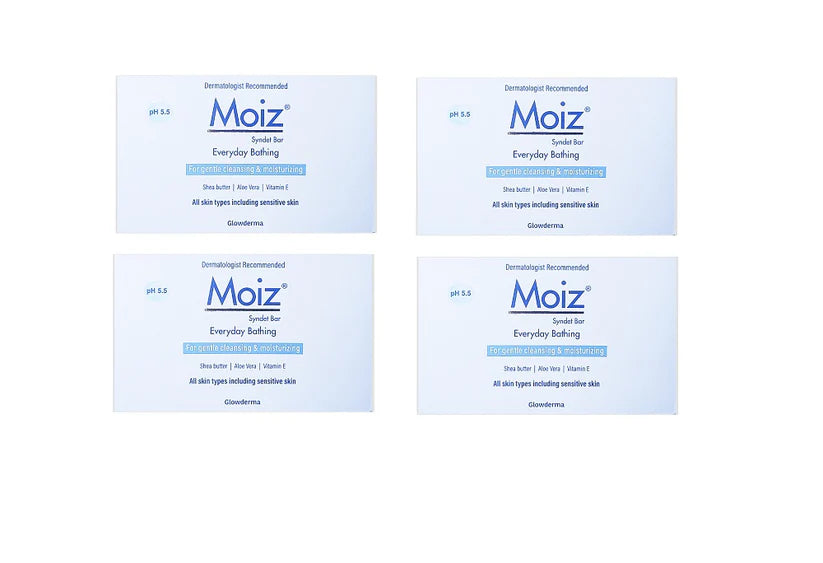 Glowderma Moiz Moisturizing Syndet Bar Pack Of 4*75 gm