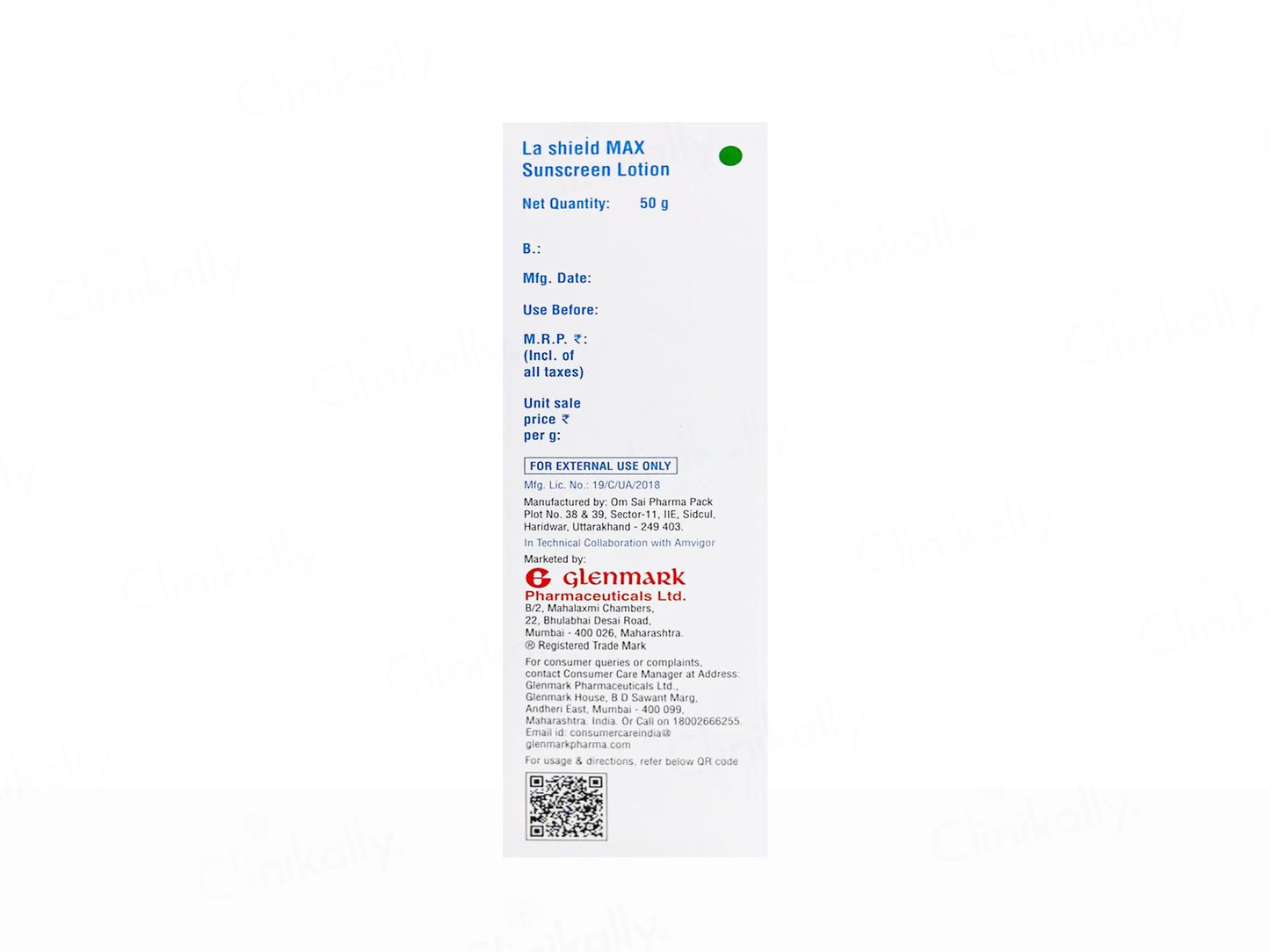 La Shield Max Expert Intense Protect Sunscreen Lotion SPF 80+ PA++++ 50Gm