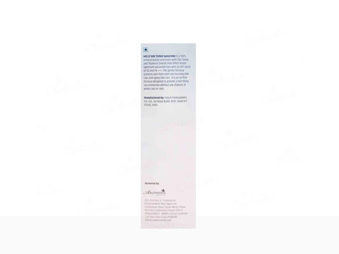 Mis D Sun Tinted Sunscreen SPF 50 Pack Of 2 50Ml