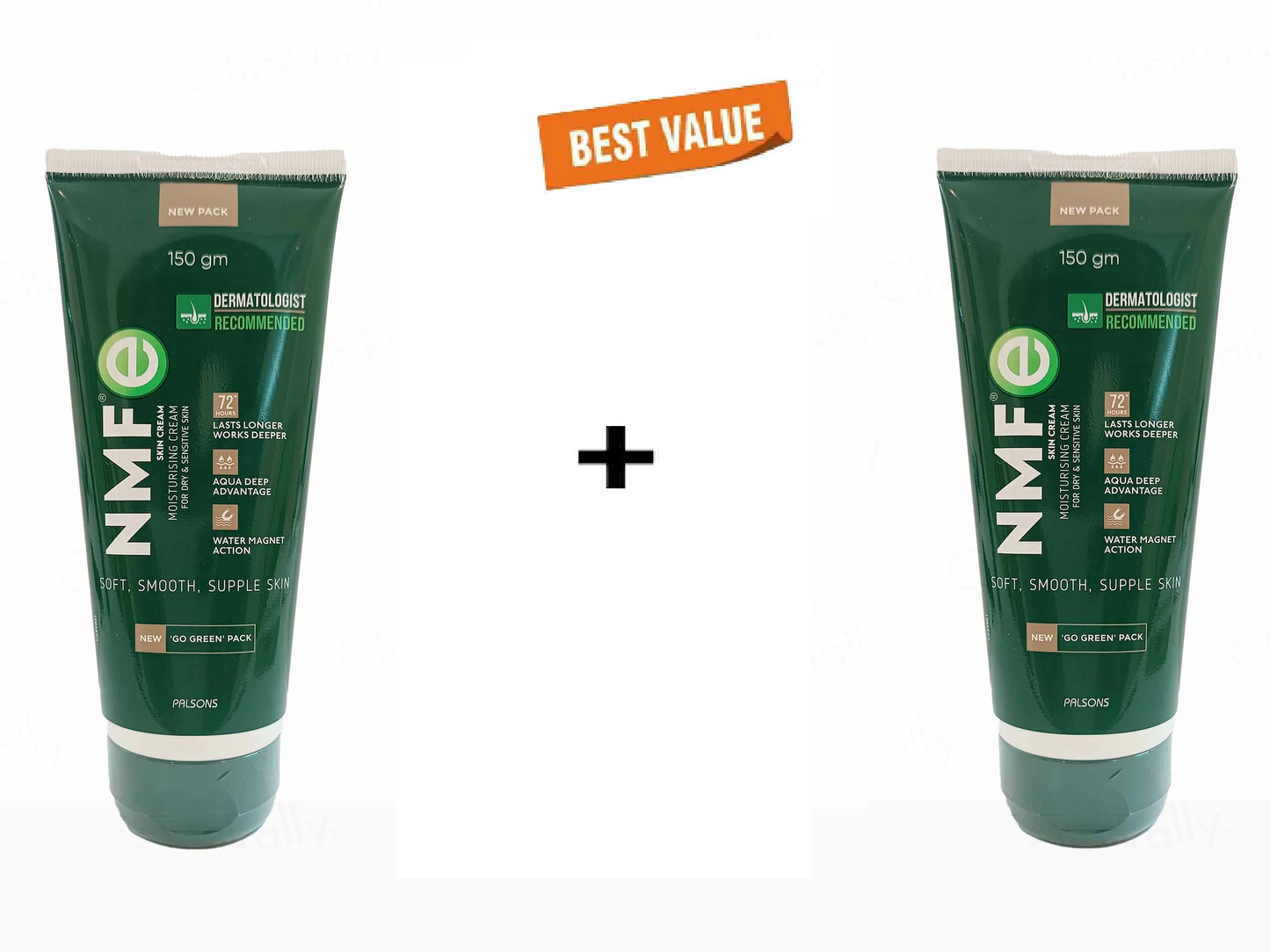 NMFe Moisturising Cream For Dry & Sensitive Skin 150Gm Pack Of 2