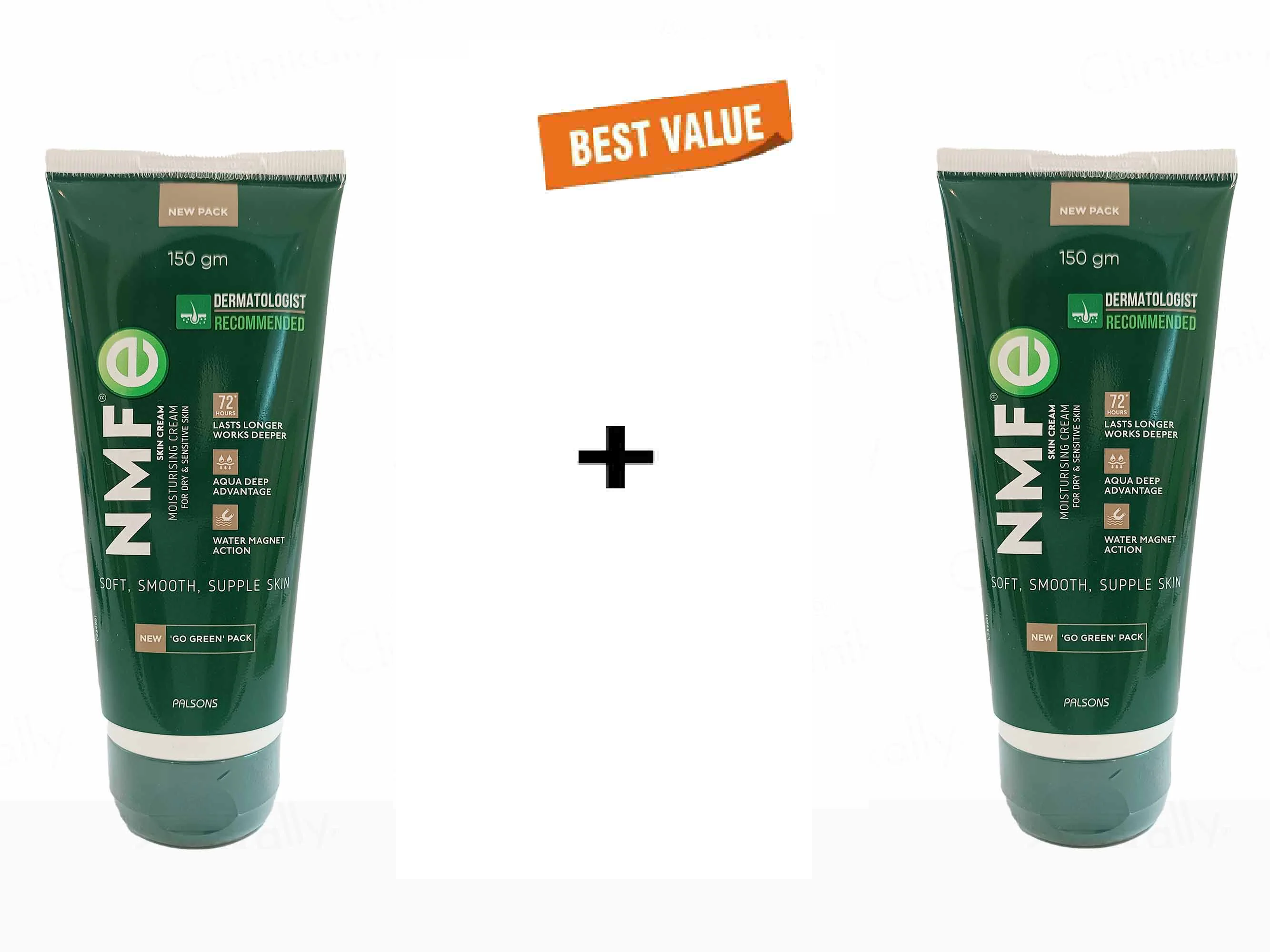 NMFe Moisturising Cream For Dry & Sensitive Skin 150Gm Pack Of 2