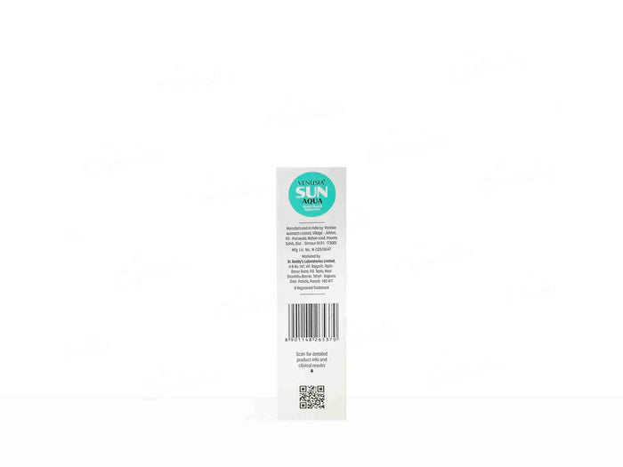Venusia Sun Aqua Water Based Sunscreen SPF 65+ PA++++ 50Ml