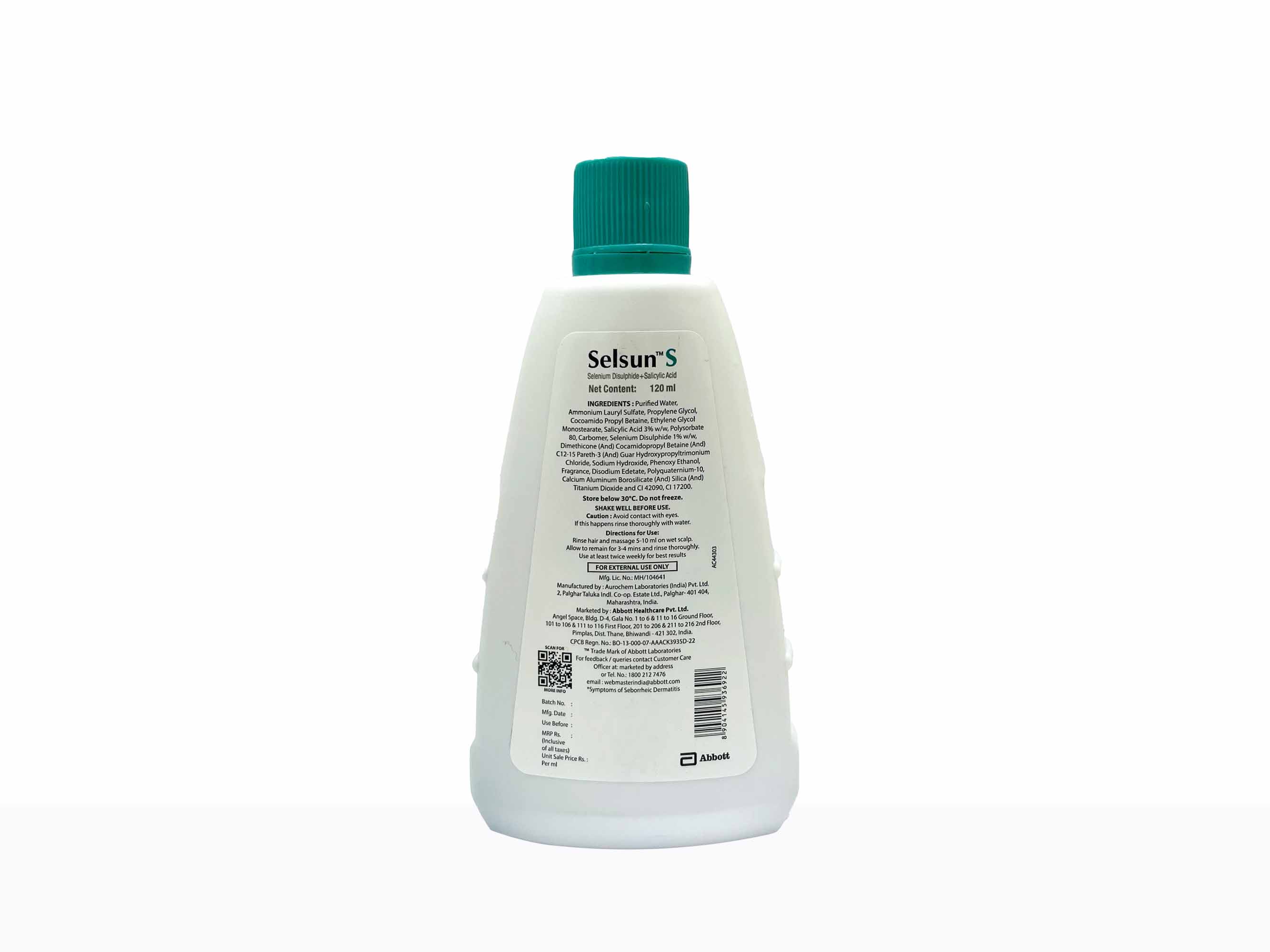 Selsun S Shampoo & Conditioner 120Ml Pack 2