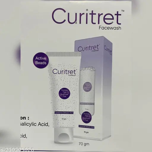 Curious Biotech Curitret Skin rejuvenating Face Wash (Pack of 2 * 70ml)