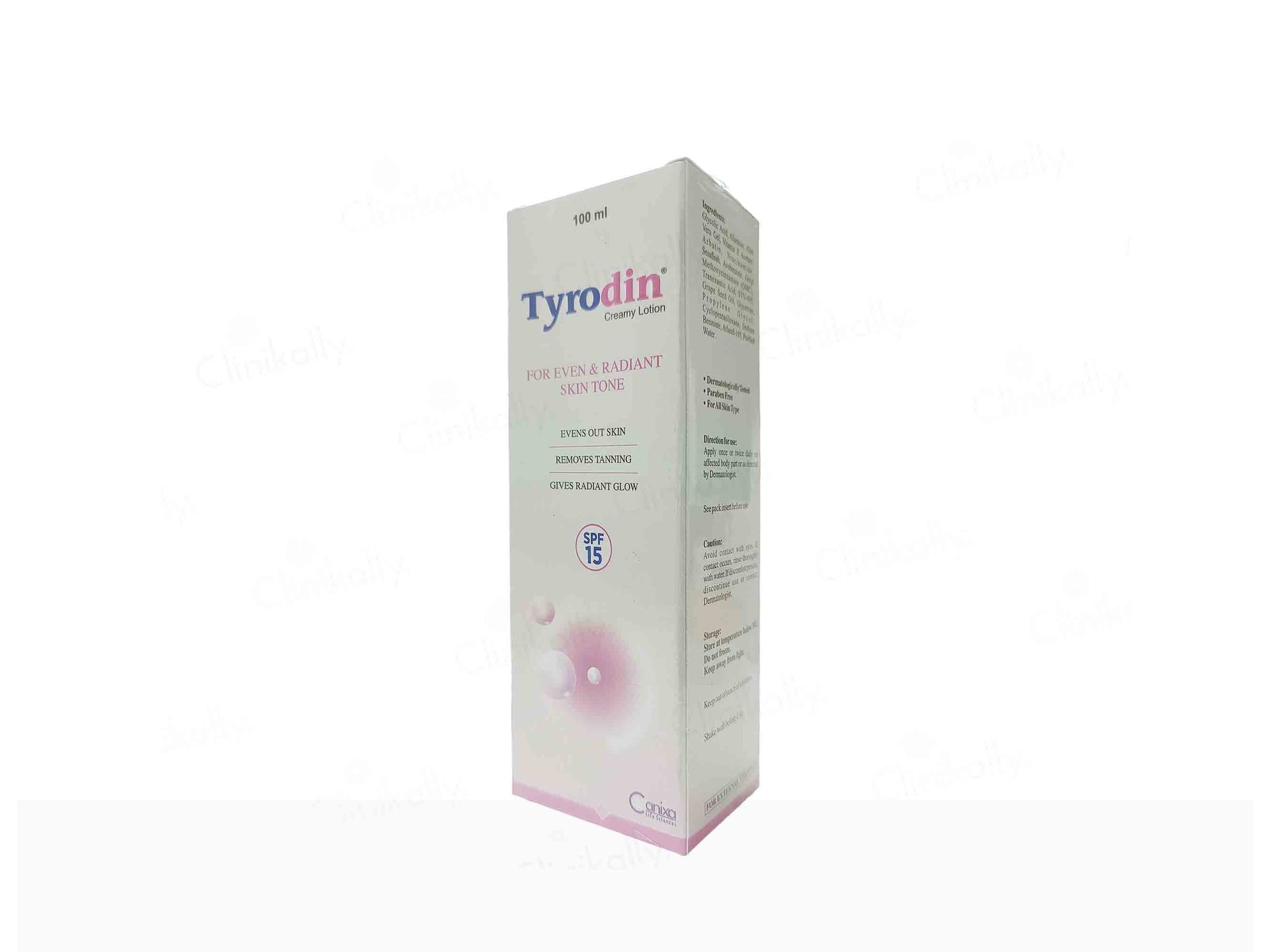 Tyrodin Creamy Lotion SPF 15 100Ml