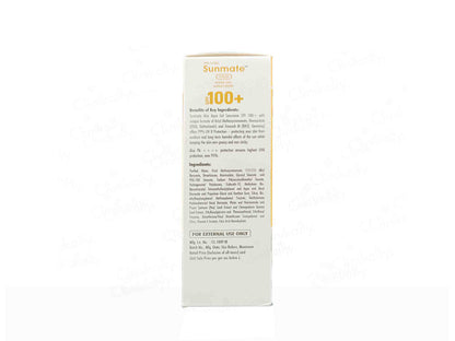 Sunmate Max Aqua Gel Sunscreen SPF 100 50Gm