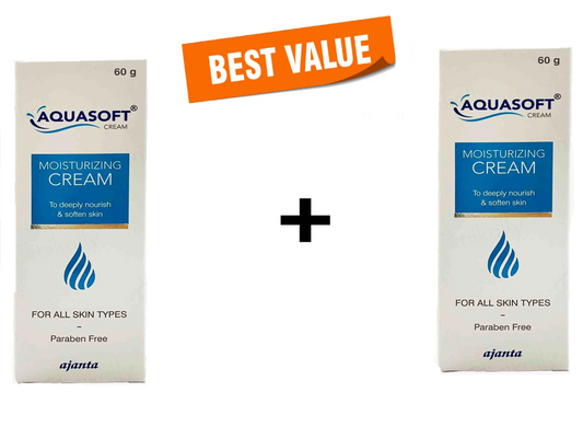 Ajanta Aquasoft Moisturizing Cream (Combo)