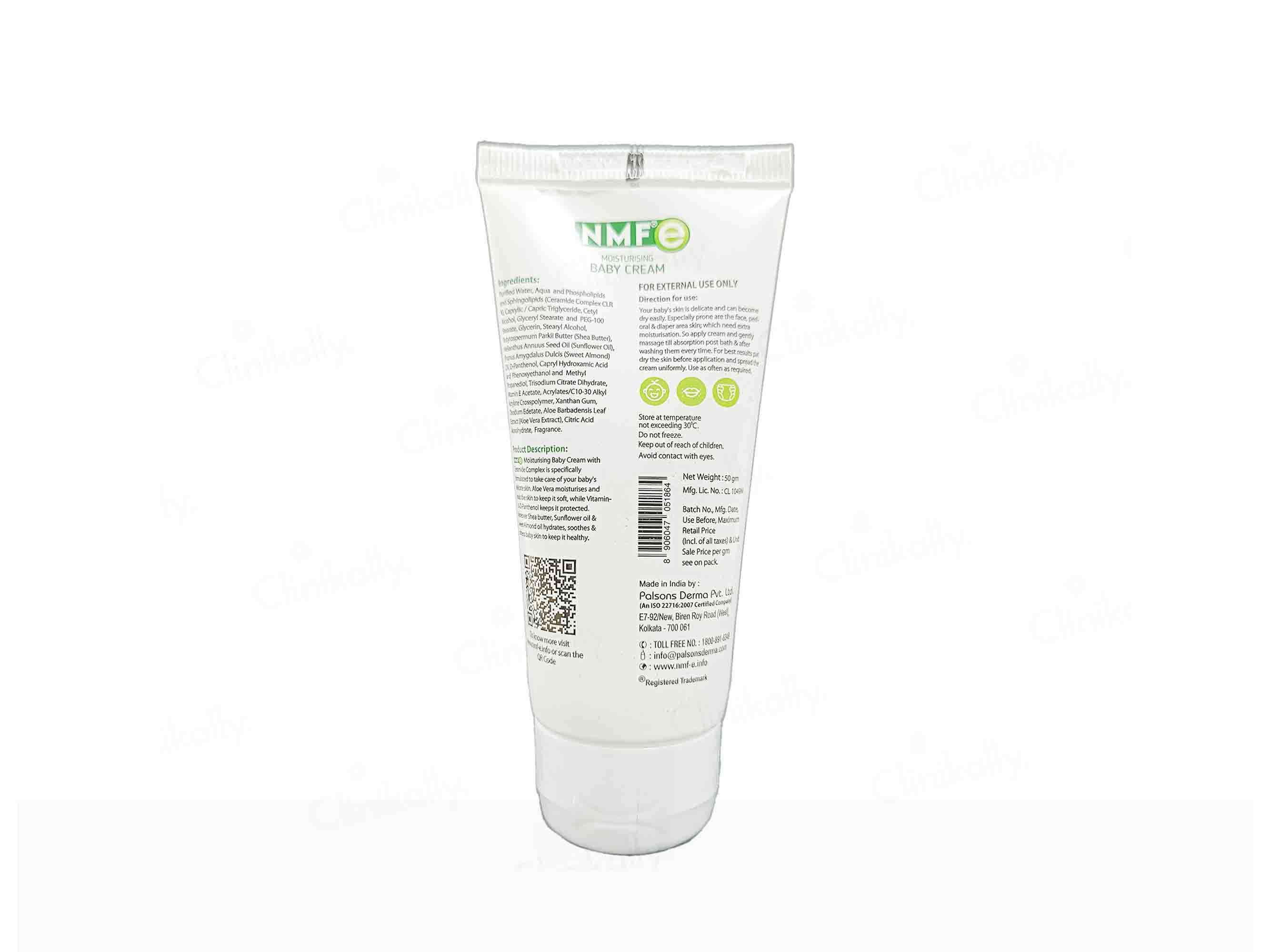NMFe Moisturizing Baby Cream 50Gm Pack 2