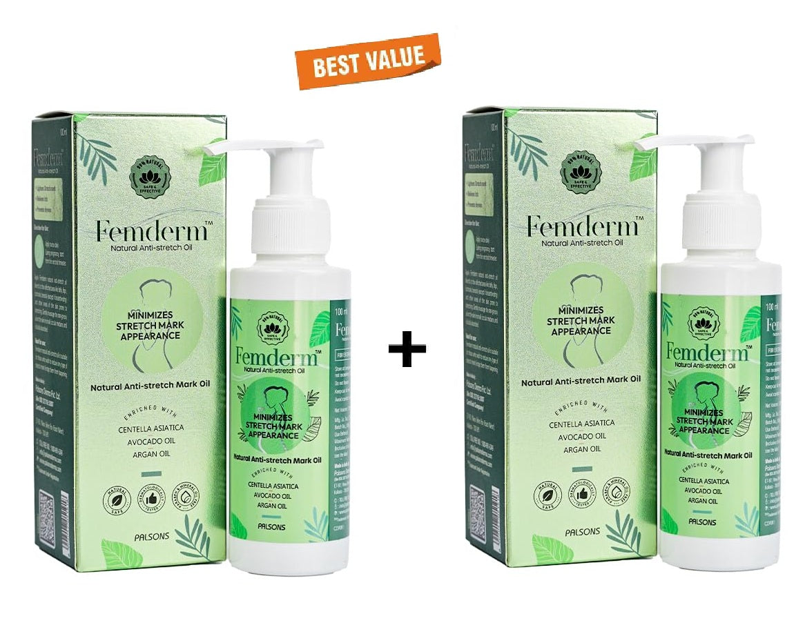 Femderm Natural Anti-Stretch Oil 100Ml